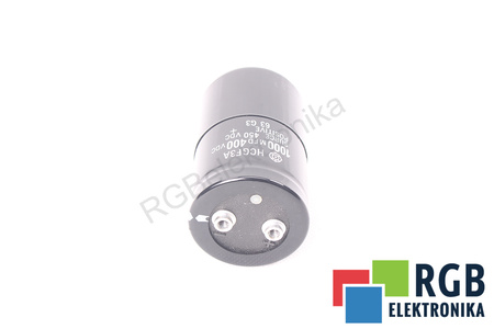 CONDENSATOR HCGF3A HITACHI 1000UF, 400VDC CONDENSATOR