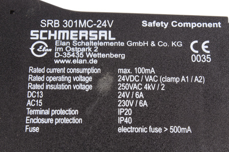 SRB301MC-24V SCHMERSAL RELEU DE SIGURANȚĂ