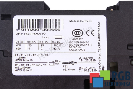 3RV1421-4AA10 SIEMENS