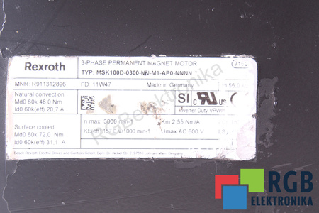 MSK100D-0300-NN-M1-AP0-NNNN REXROTH STATOR