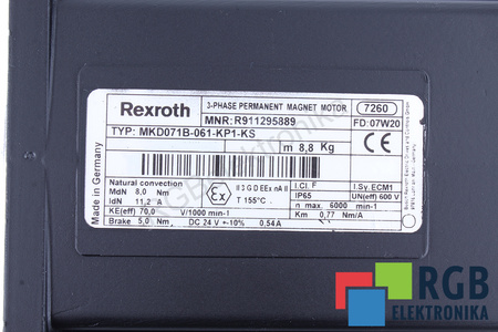 MKD071B-061-KP1-KS REXROTH STATOR
