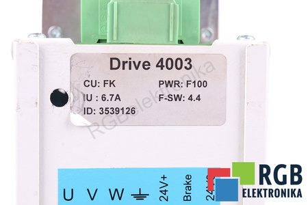 DRIVE4003 REIS ROBOTICS ID.NR. 3539126