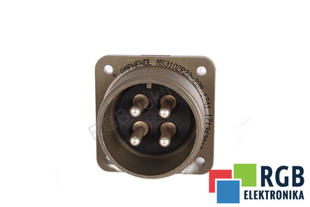 MS3102R22-22P AMPHENOL CORPORATION 4PIN PRIZĂ DE ALIMENTARE