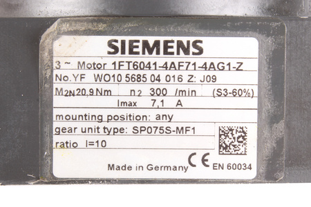 SP075S-MF1 SIEMENS I=10 CUTIE DE VITEZE