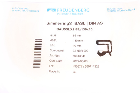 85X130X10 BAU5SLX2 FREUDENBERG AMBALAJ