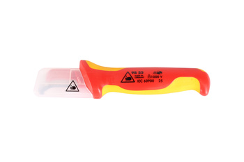 9855 KNIPEX 98 55 180X46X26MM 38MM CUȚIT DE DEZIZOLARE A SÂRMEI CU PANTOFI DE GHIDARE