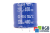 CONDENSATOR 220UF 400V HITACHI HU4 CONDENSATOR