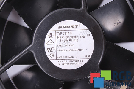 7114N EBM PAPST 24VDC