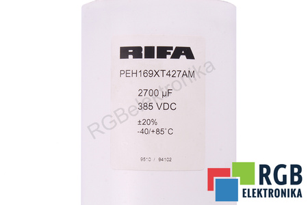 CONDENSATOR PEH169XT427AM RIFA 2700UF, 385V