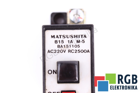 BA151105 MATSUSHITA B15 M-5 DECONECTOR
