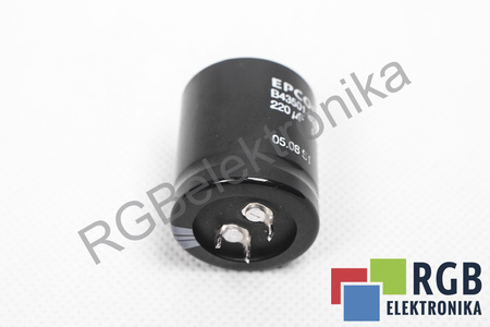 CONDENSATOR B43501-B9227-M2 EPCOS 220UF, 400VDC CONDENSATOR