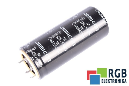 CONDENSATOR 820UF 400V JAMICON CONDENSATOR