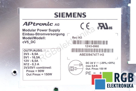 A5E30947477-H3 SIEMENS APTRONIC AG SURSA DE ALIMENTARE PC