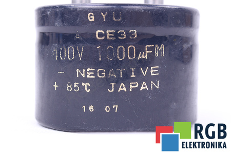 CONDENSATOR 1000UF 100VDC