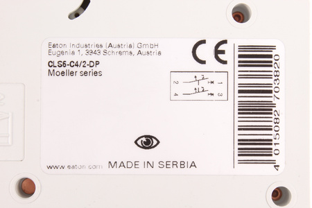 CLS6-C4/2-DP EATON 270382 DISJUNCTOR