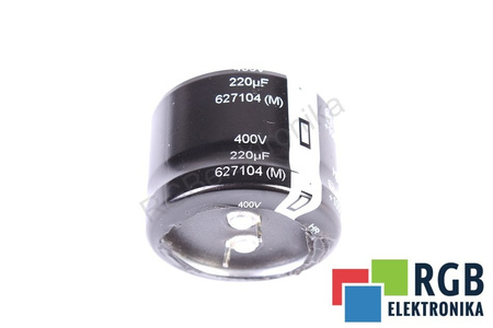 CONDENSATOR 627104 MATSUSHITA 220UF, 400V CONDENSATOR