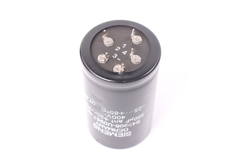 CONDENSATOR B43306-U0957-M1 SIEMENS 950UF, 400VDC CONDENSATOR