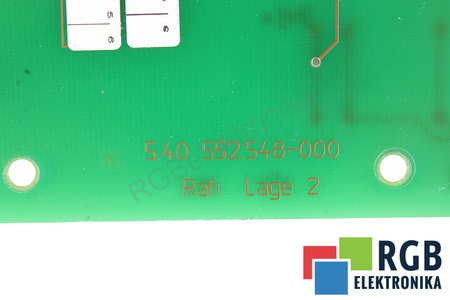 5.40552.548-000 RAFI TASTATURĂ PENTRU PIESE