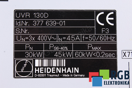 UVR130D HEIDENHAIN CARCASĂ