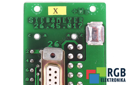 26.45.017 SIEB & MEYER L900531H B900531H PENTRU PIESE