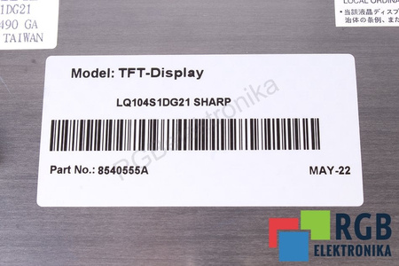 LQ104S1DG21 SHARP MATRICE LCD