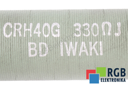REZISTENȚĂ CRH40G IWAKI 330OHM REZISTENȚĂ