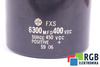 CONDENSATOR FXS HITACHI 6300UF, 400VDC CONDENSATOR