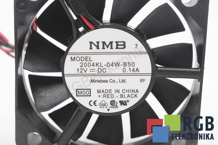 2004KL-04W-B50 MINEBEA 50X50X10MM, 12V, 0.14A EVANTAI