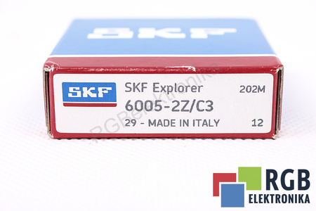 6005-2Z/C3 SKF 25X47X12 32000RPM, 16000RPM, 25X47X12, 11.9KN, 6.55KN RULMENT