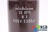 CONDENSATOR 3300UF 400V NICHICON CONDENSATOR