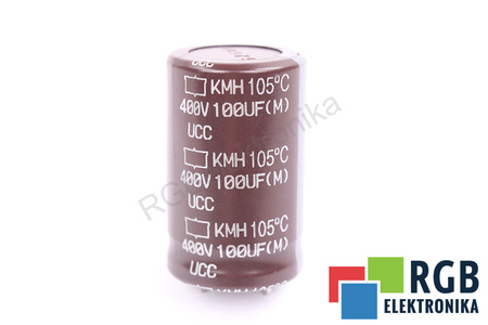 CONDENSATOR 100UF 400VDC UCC NIPPON CONDENSATOR