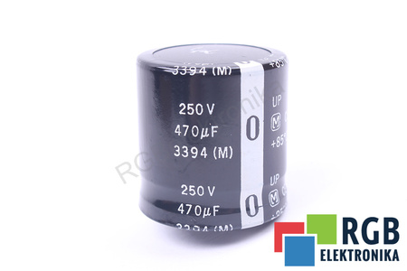 CONDENSATOR 470UF 250V MATSUSHITA CONDENSATOR
