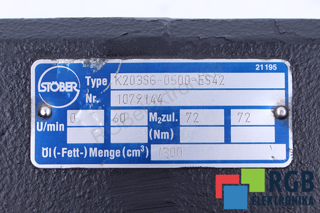 ES42 STOBER K203SG-0500-ES42 MOTOR CU REDUCTOR