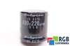 CONDENSATOR 220UF 400V RUBYCON