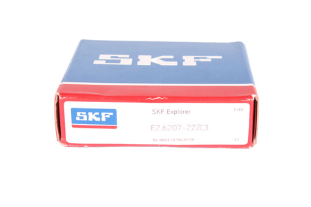E2.6207-2Z/C3 SKF 22000OBR/MIN, 12000OBR/MIN,35X72X17 25.5KN, 15.3KN RULMENT