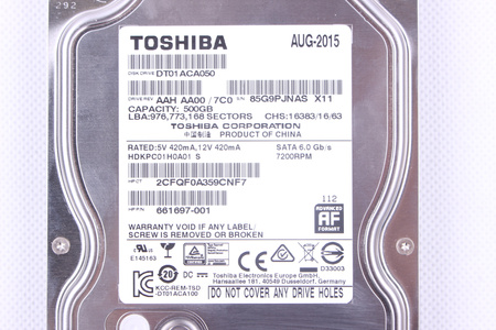 DT01ACA050 TOSHIBA
