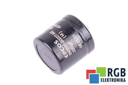 CONDENSATOR B43501-B3227-M2 EPCOS 220UF, 385V CONDENSATOR