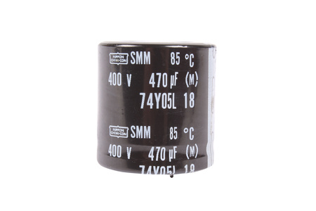 CONDENSATOR 470UF 400V NIPPON 74Y05L 18 (M) 470UF, 400V, 35MM, 40MM CONDENSATOR