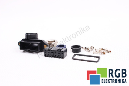 A06B-6114-K220#E RP EUMAX PENTRU AIS2 - AIS4, AIF1, AIF2, FANUC 6PIN ȘTECHER ÎNCLINAT ÎNLOCUITOR