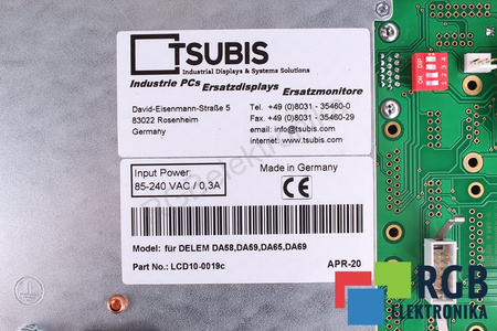 10-0019 ÎNLOCUITOR PENTRU DELEM DA65 DA58 DA69 DA59 MONITOR LCD