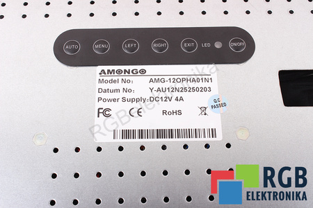 AMG-12OPHA01N1 AMONGO 12VDC 4A 12" MATRICE LCD