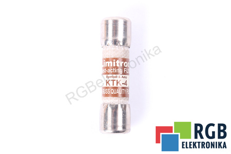 SIGURANŢĂ KTK-4 BUSSMANN LIMITRON 4A SIGURANŢĂ