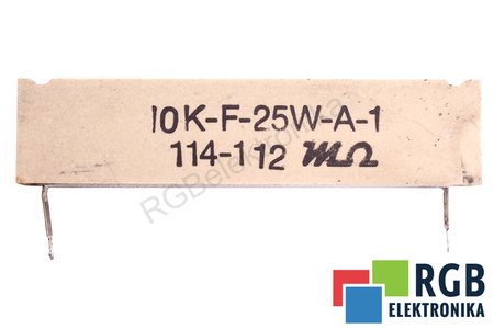 REZISTENȚĂ 10K-F-25W-A-1 114-112 25KW, 10KOHM REZISTENȚĂ