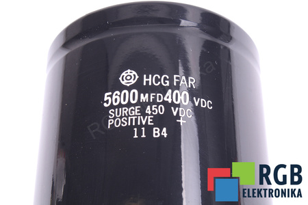 CONDENSATOR 5600MFD HITACHI HCG FAR 5600UF, 450V