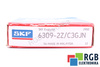 6309-2Z/C3GJN SKF 15000RPM, 7500RPM, 45X110X25MM, 55.3KN, 31.5KN RULMENT