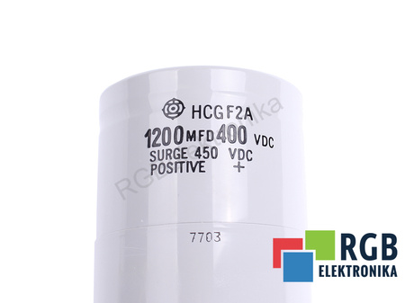 CONDENSATOR HCGF2A HITACHI 1200UF, 400V