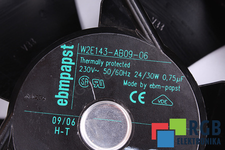 W2E143-AB09-06 EBM PAPST EVANTAI
