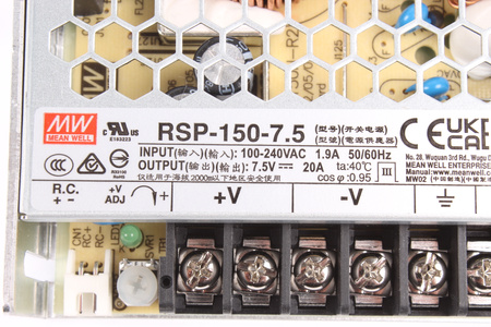 RSP-150-7.5 MEAN WELL ALIMENTARE