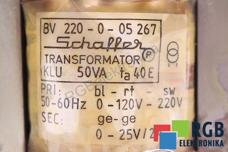 220-0-05 267 SCHAFFNER