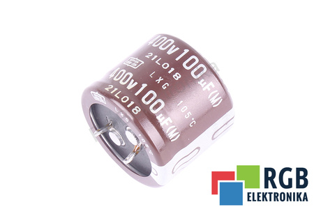 CONDENSATOR 21L018 NIPPON 100UF, 400V